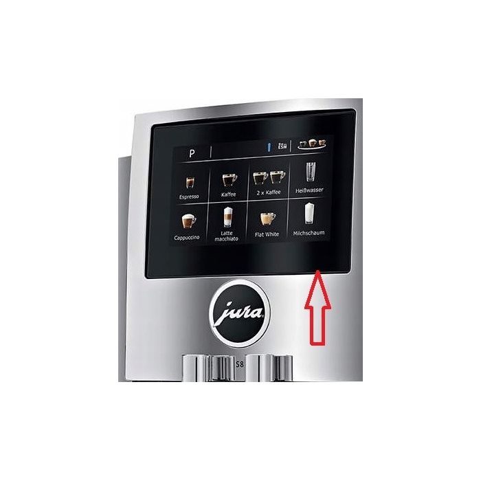 Jura S8 folia ekran display