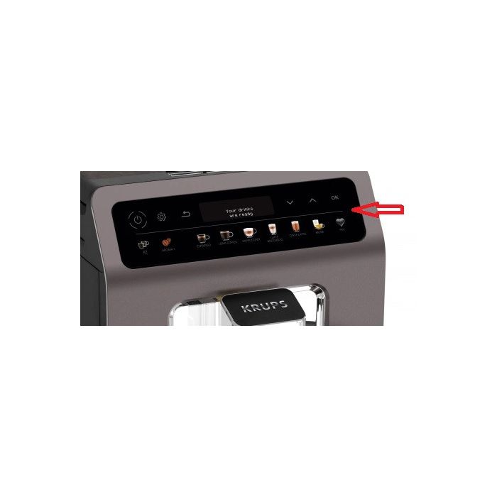 Krups Evidence folia ekran...